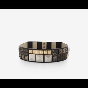 BCBG Maxazria studded belt